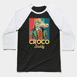 Croco Daddy Baseball T-Shirt